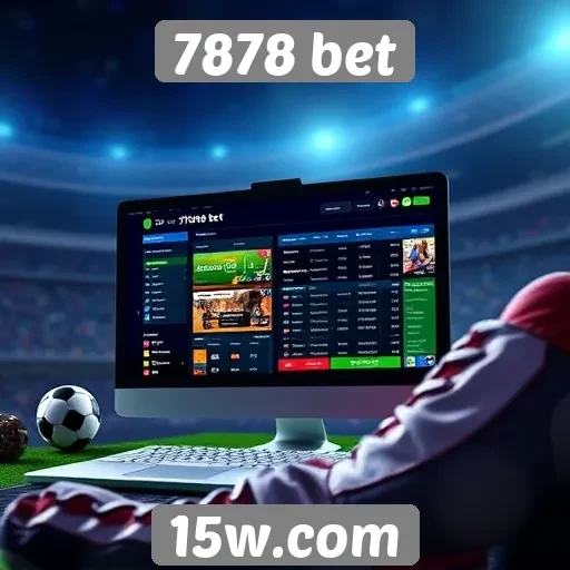 Visão geral das funcionalidades do site 7878 bet